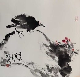 青年画家牧格写意花鸟动物作品 花鸟鱼虫皆入画