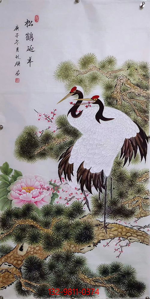 花香鸟语,笔绘万千 胡记领老师国画花鸟一枝独秀