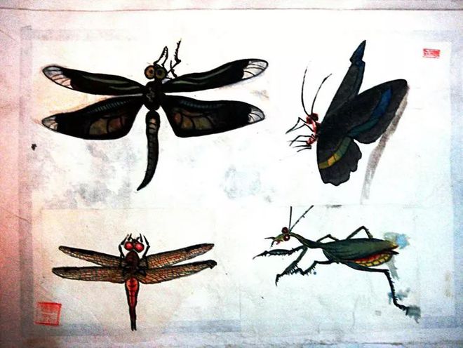 #小猫咪都在锻炼##国际猫咪日##中国画的花鸟鱼虫有多高级#